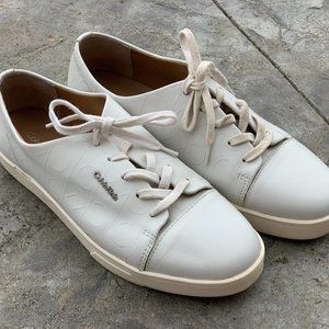 Calvin Kline White Sneaker - Women 8.5